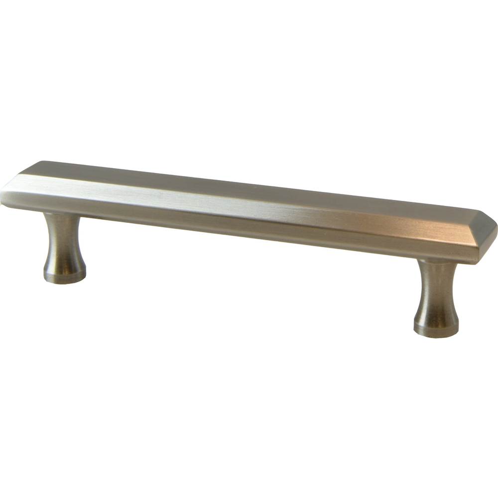 Colonial Bronze Appliance, Door and Shower Pull Hand Finished in Matte Antique Satin Brass