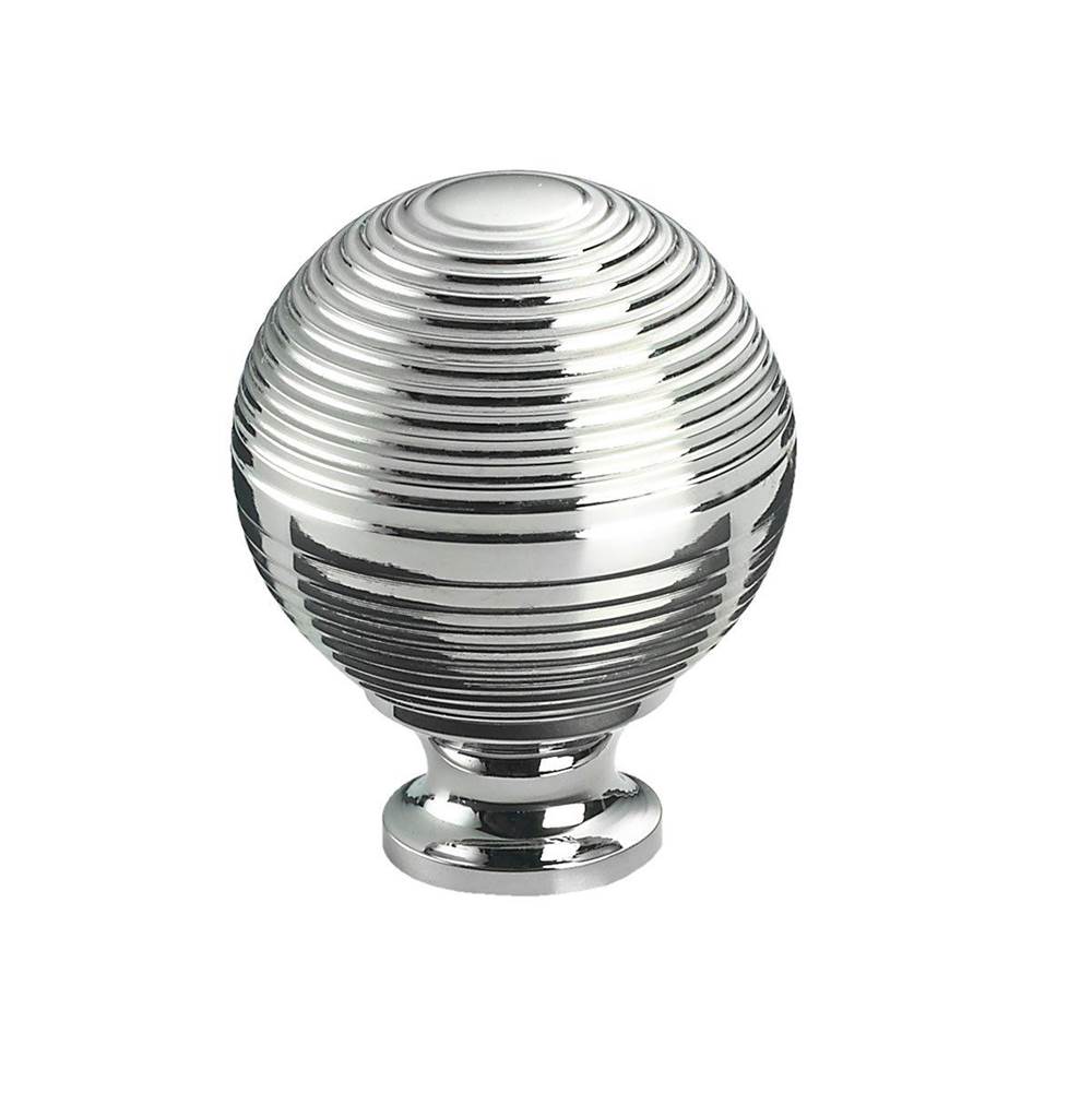 Colonial Bronze Beehive Cabinet Knob Hand Finished in Nickel Stainless