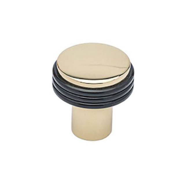 Colonial Bronze Cabinet Knob Hand Finished in Matte Satin Nickel and Satin Brass
