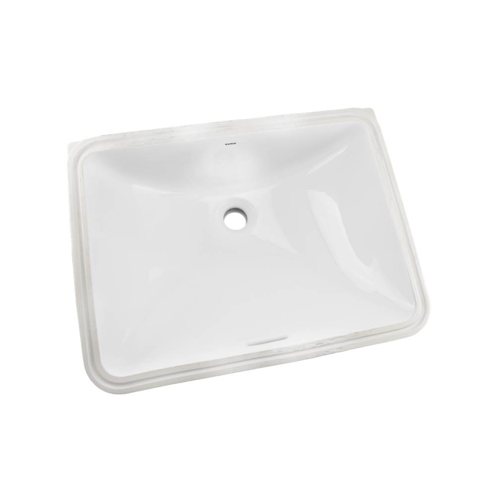 TOTO 20'' Rectangular Undermount Bathroom Sink with CEFIONTECT®, Cotton Whit