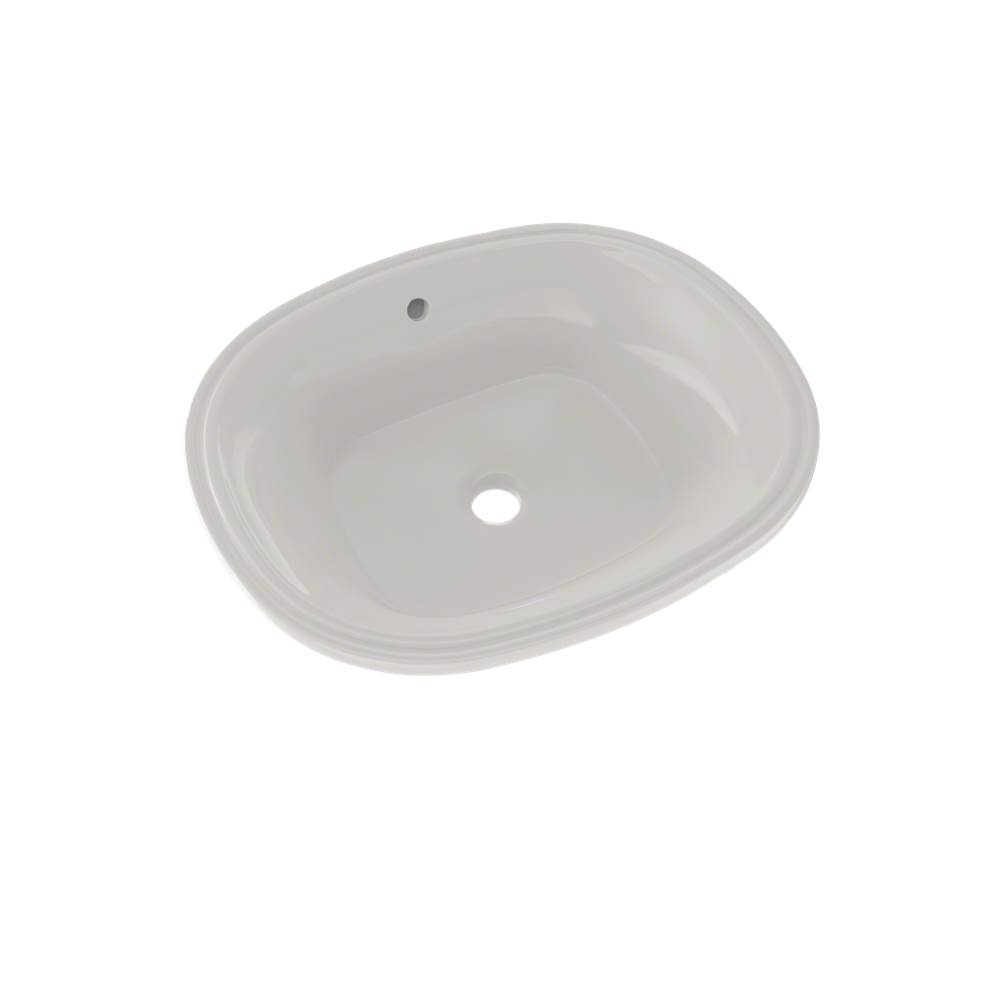 TOTO Maris™ 17-5/8'' x 14-9/16'' Oval Undermount Bathroom Sink with CeFiONtect™, Colonial White