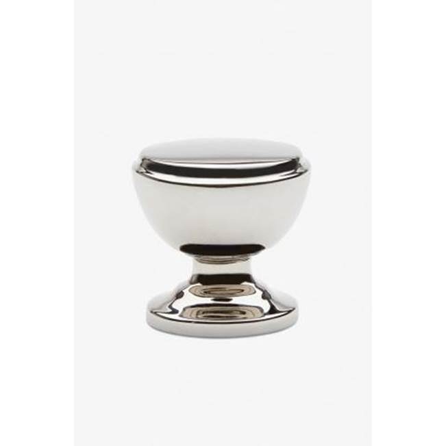 Waterworks Foro 1 1/4'' Smooth Knob in Chrome