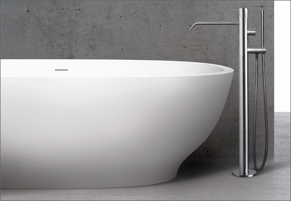 Cantu Bathrooms & Hardware Presents : Blu Bathworks® | Discover The Fini·1 Blu-Stone™ Bathtub