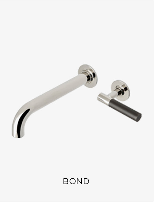 Cantu Bathrooms : Waterworks | Streamlined Style: Our Wall-Mounted Faucets